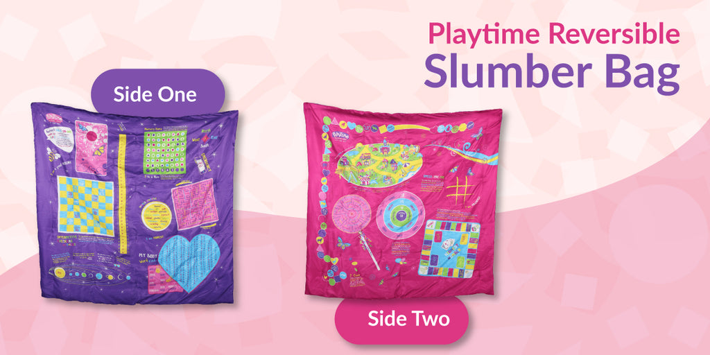 Playtime Reversible Slumber Bag (Pink/Purple)